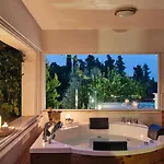 Villa Castelletto Heated Pool Jacuzzi Kypseli