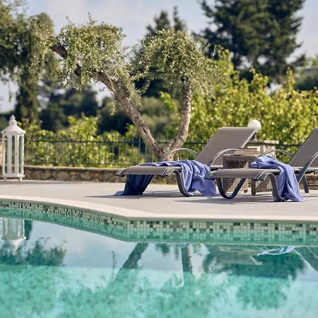 Villa Castelletto Heated Pool Jacuzzi Kypseli