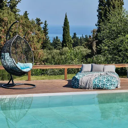 Villa Castelletto Heated Pool Jacuzzi Kypseli